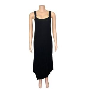 Newport News Women’s‎ Black Long Tank Dress ON-HD Size XL